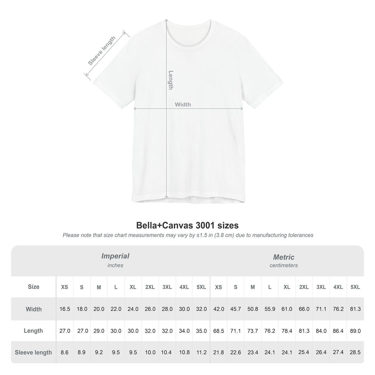 J FU Classic Tee – Small White Logo