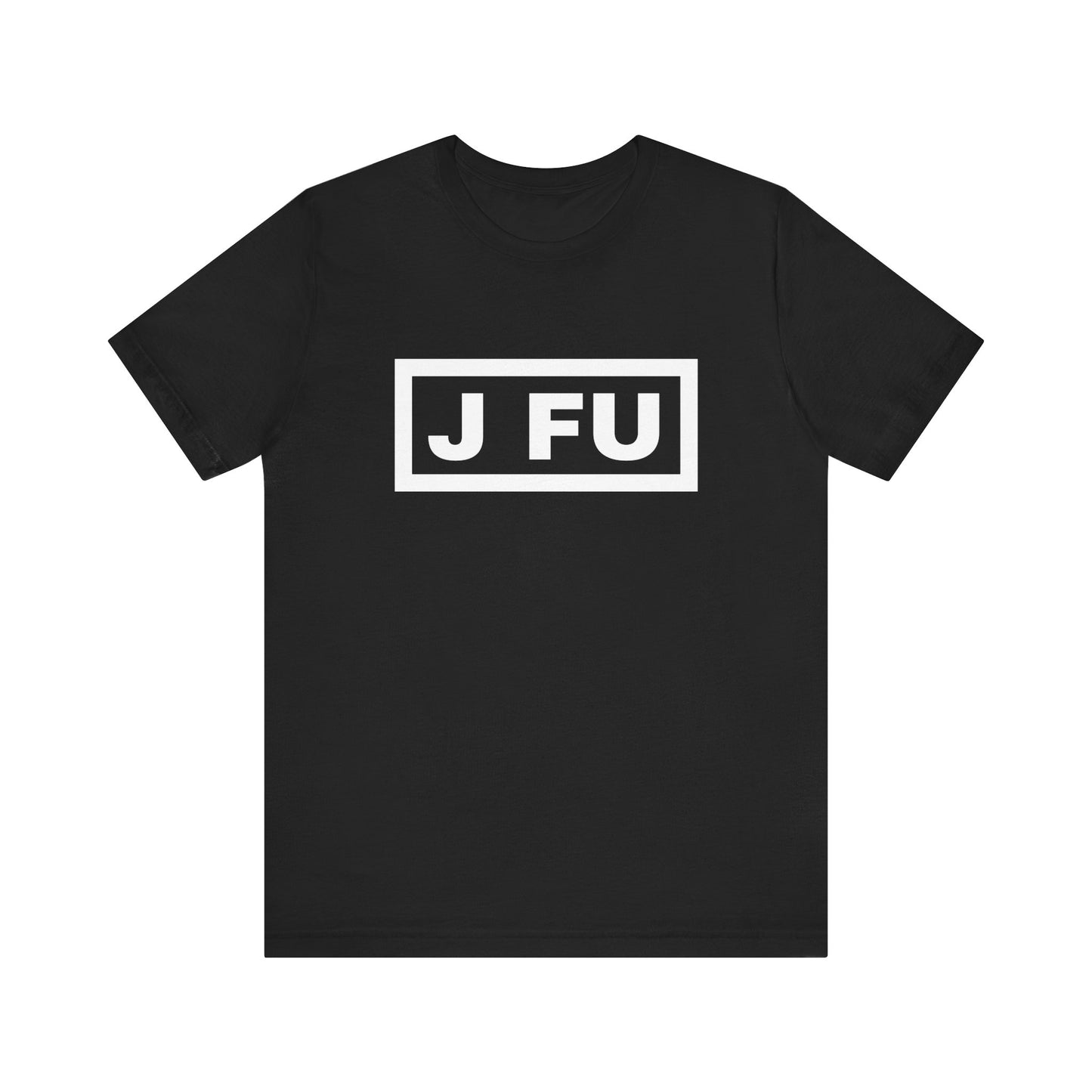 J FU Classic Tee – Large White Logo